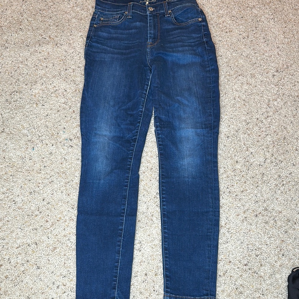 7 For All Man Kind Women's Blue Jeans
